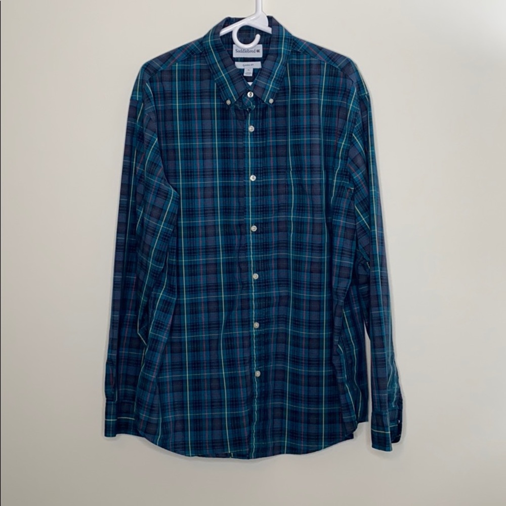 Saddlebred Classic Fit long sleeve shirt mens XL